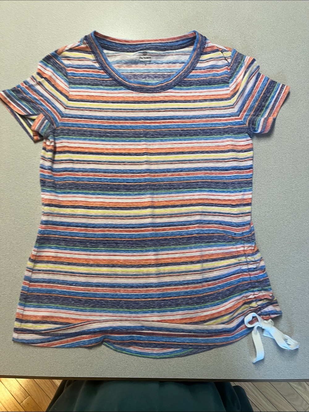 Talbots Multicolor Striped Short-Sleeve Tee